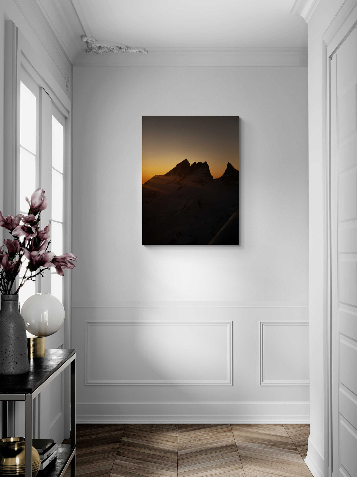 Soft Edge — mise en situation, format 75 × 100 cm
